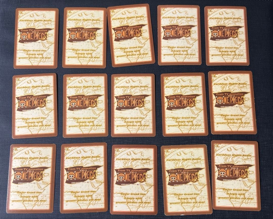 旧ワンピース カードダス ハイパーバトル 1999 ノーマル 124枚