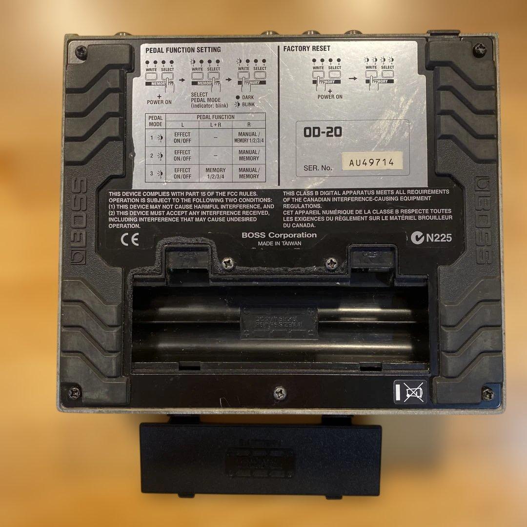 BOSS OD-20 Drive Zone 歪みエフェクター【電池動作確認済】