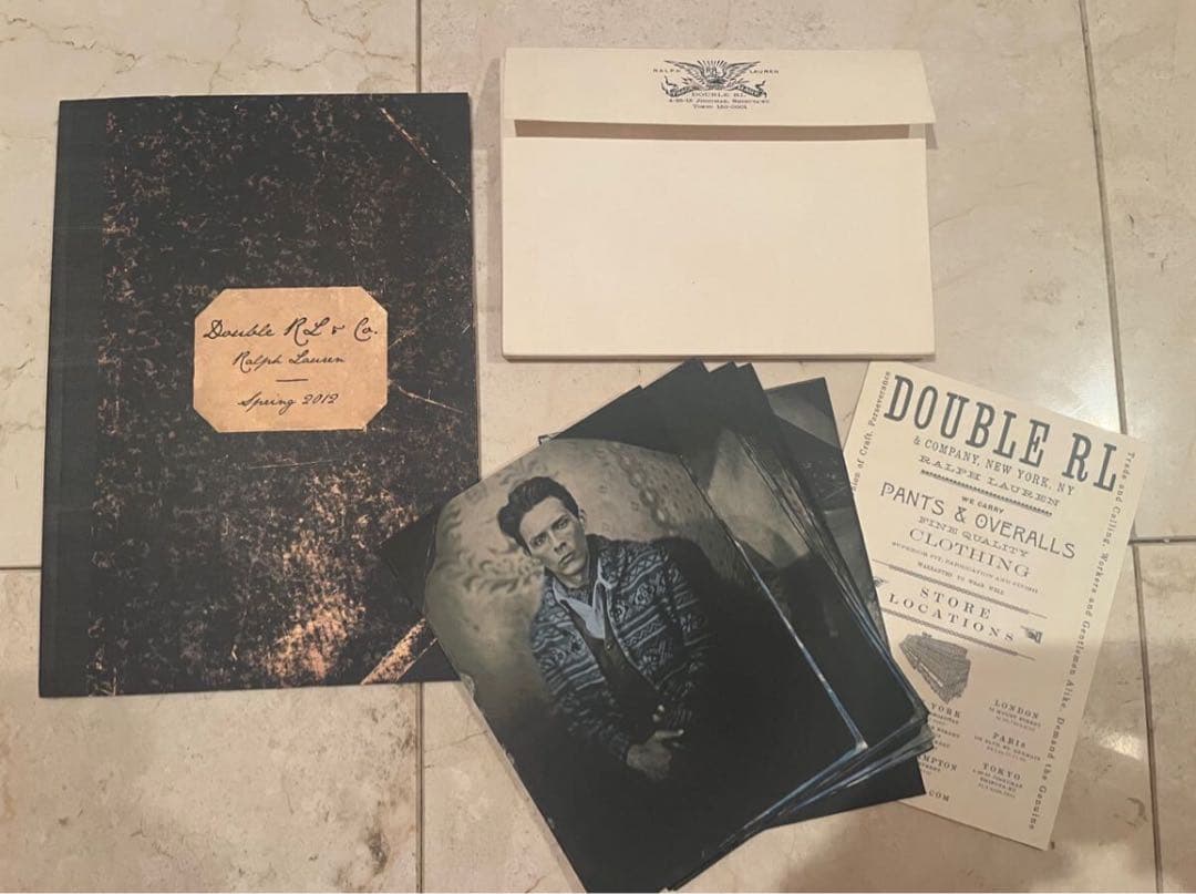 RRL Spring 2012 カタログとポストカードセット