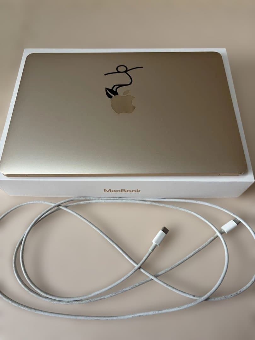 MacBook Retina 12インチ 2017モデル　ゴールド