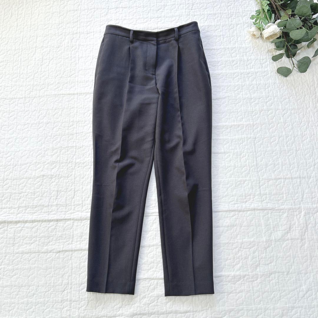 PLST 洗える プレミアムオックス セットアップ パンツスーツ 上S 下M