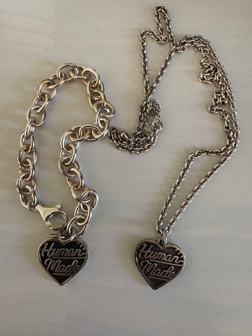 Human Made シルバー925 ネックレス&ブレスレット