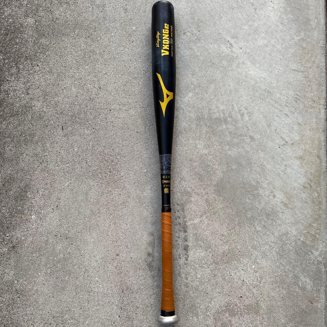 ミズノ　ブイコング02 V KONG ブラック 硬式 84cm