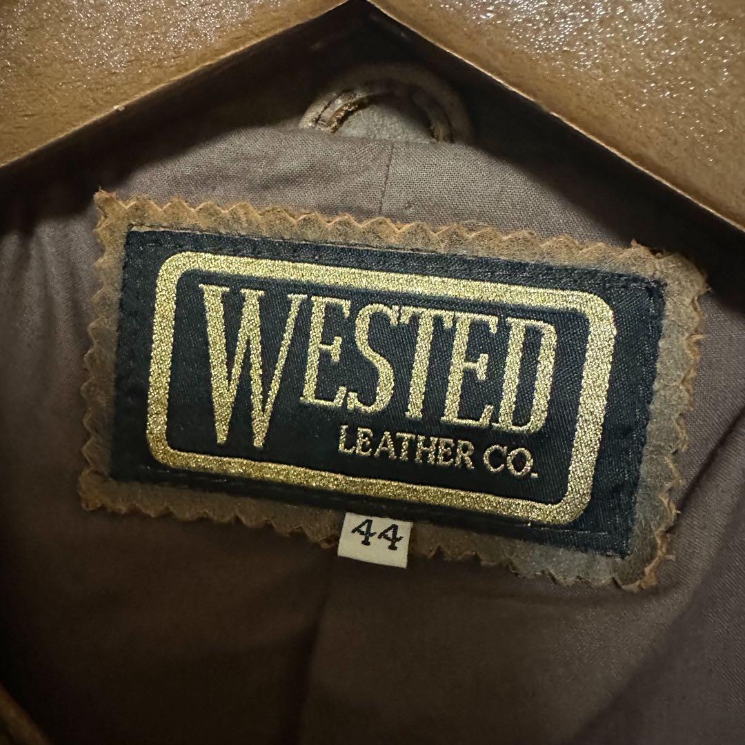 ✨激レア‼️ WASTED インディ・ジョーンズ レザージャケット 英国製44✨