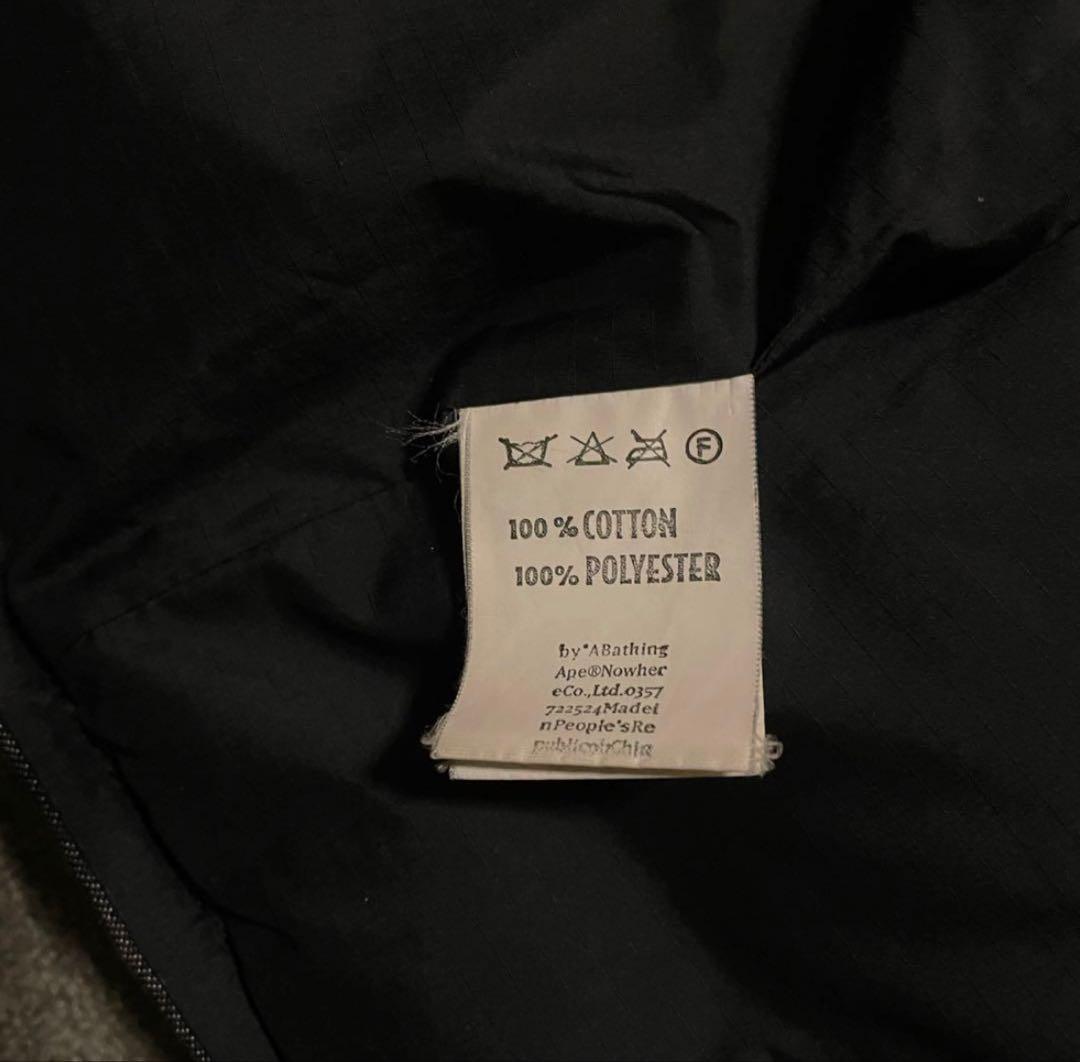 A Bathing Ape ダウンジャケット ブラック 黒