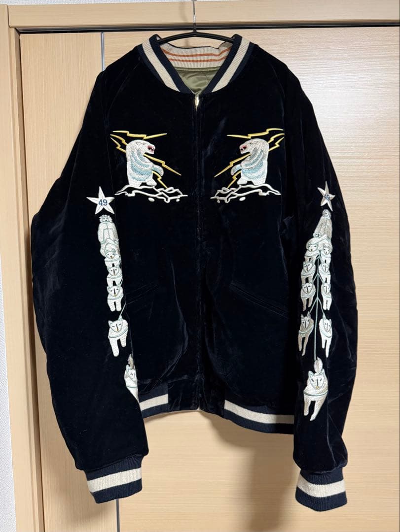 50'sライク別珍 スーベニアジャケット ALASKA