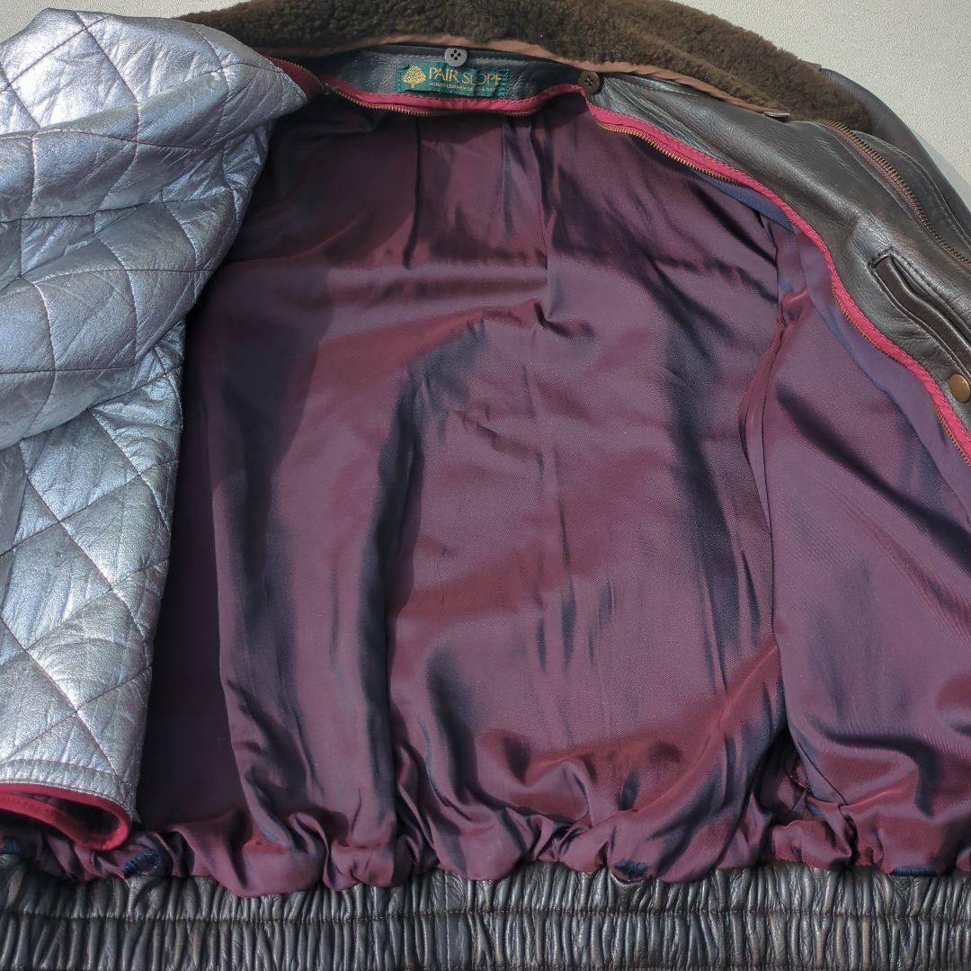 う*ん様 ペアスロープ PAIR SLOPE レザージャケット