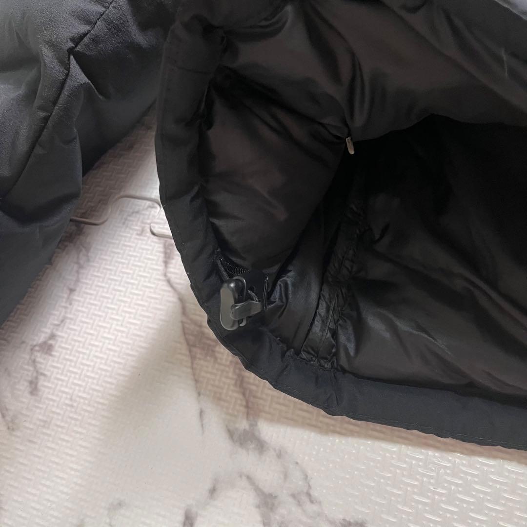 XL/極美品✨ ノースフェイス ビレイヤーパーカ ダウンパーテックス 黒
