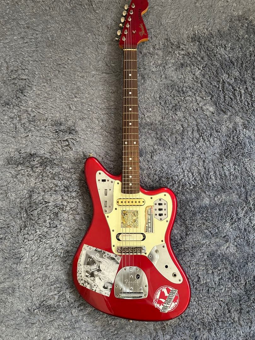 カ*s様 fender japan jaguar candy apple red