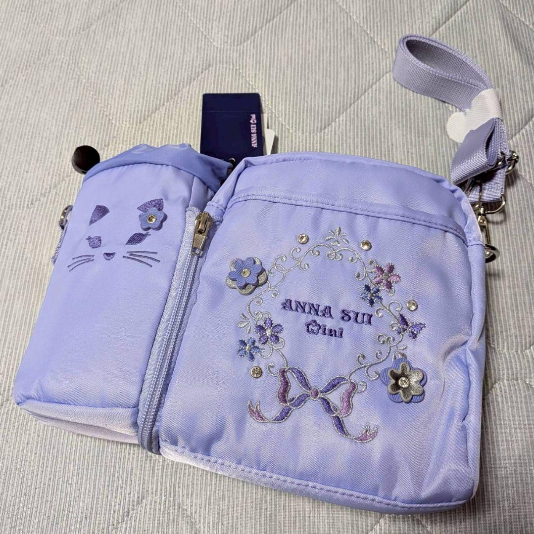 【新品】　アナスイミニ　ショルダーバッグ　ねこ
