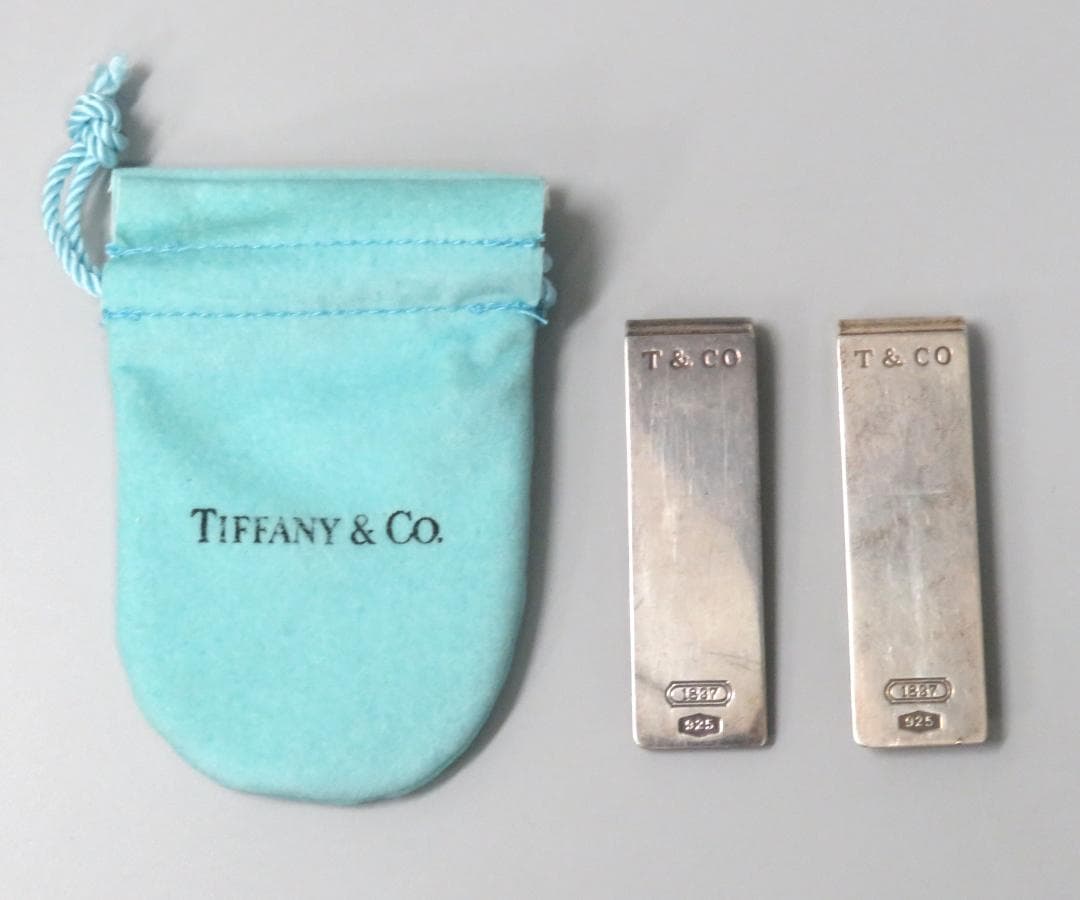 Tiffany & Co. マネークリップ 2個セット