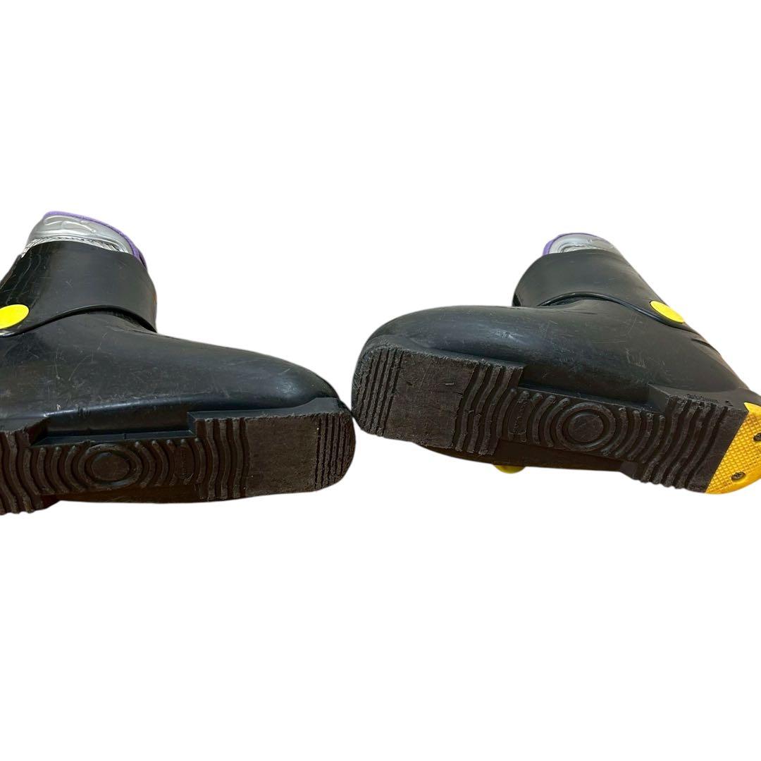 ⑩ジュニアスキー3点セット 板120cm/靴22cm/ストック 子供用フルセット