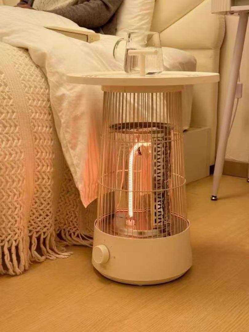 新品未使用【テーブルヒーター】-Circle Warm/電気ストーブ/暖房器具