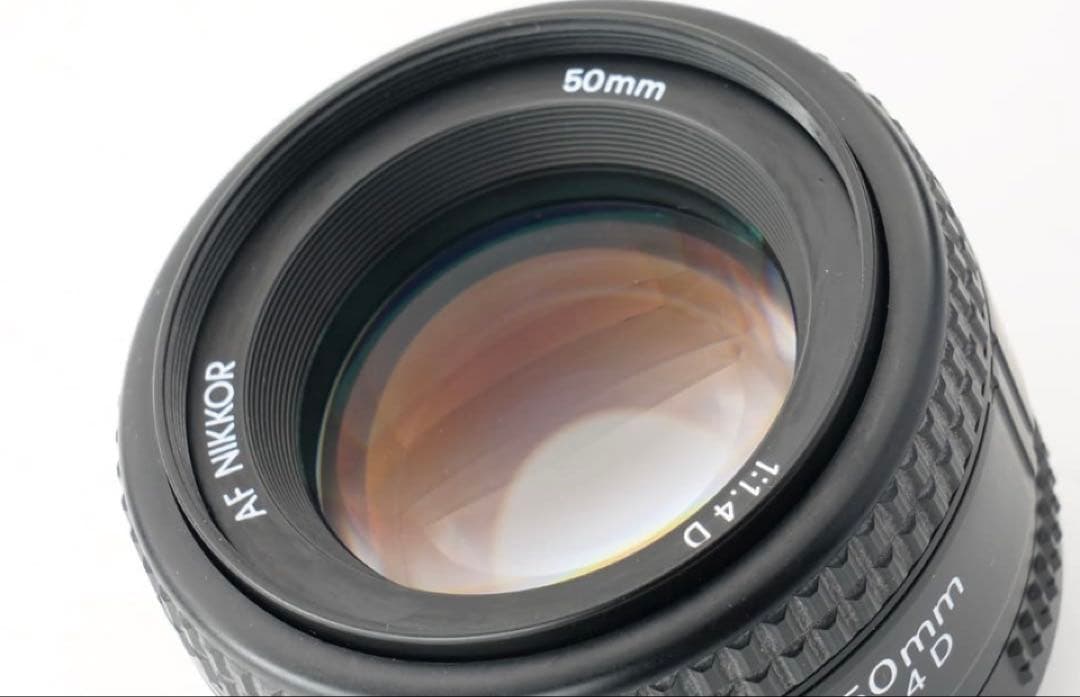 【極美品】動作◎ AI AF Nikkor 50mm F1.4 D エモ写真