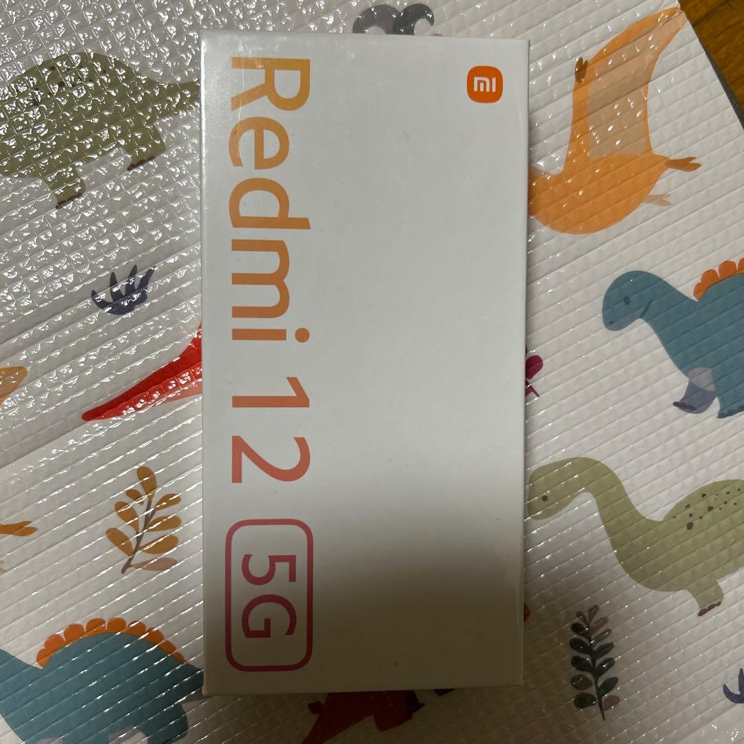 携帯電話本体 Redmi12 5G midnight black