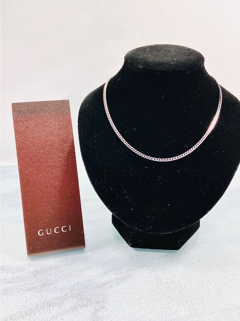 【超美品】GUCCI 喜平チェーン ネックレス 男女兼用 SV925 2.3ミリ