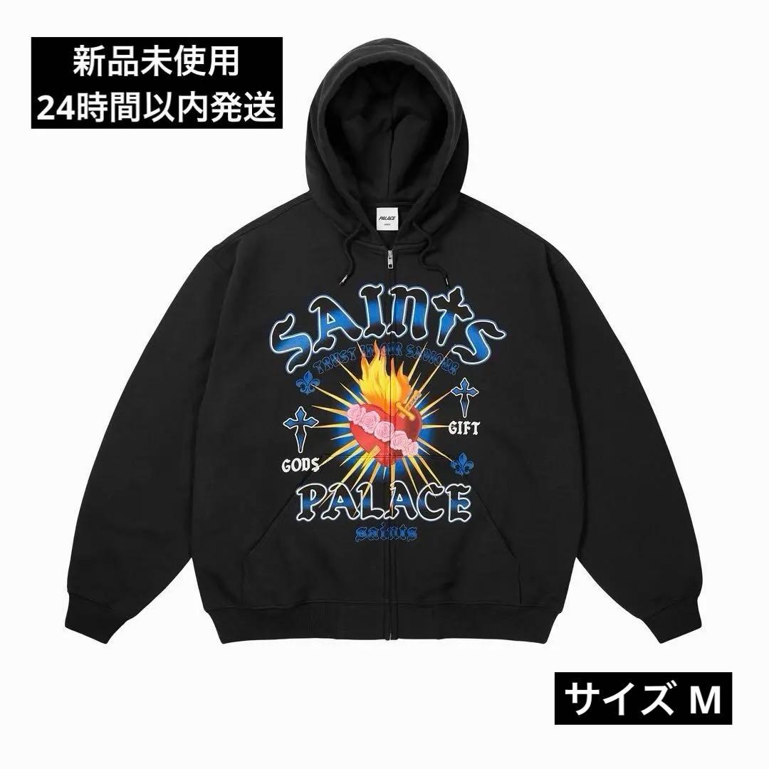 【新品】 GODS GIFT ZIP HOOD BLACK パーカー Mサイズ