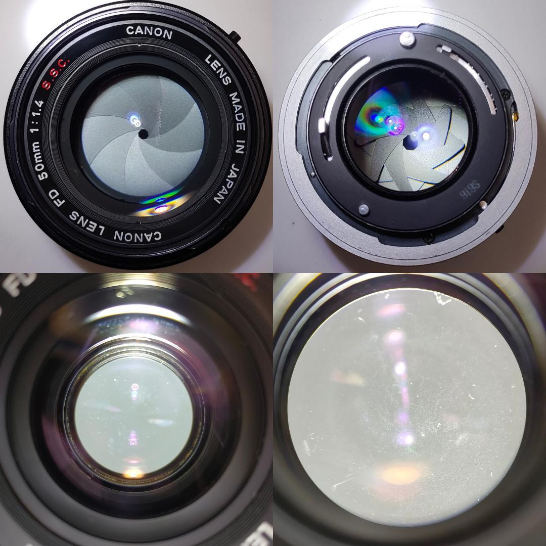 Canon A-1 / FD 50mm F1.4 S.S.C. 付属含め全動作品