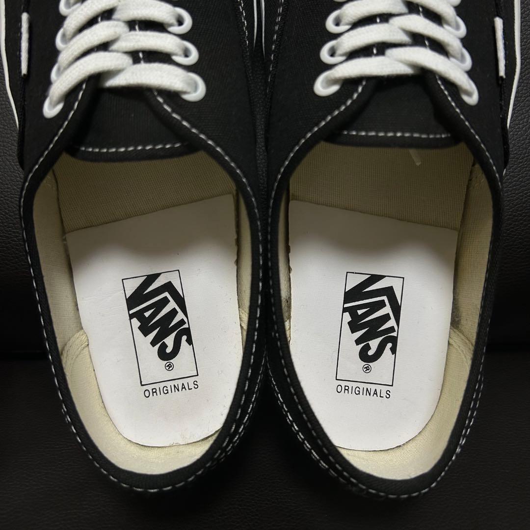 【廃盤】VANS VAULT OG AUTHENTIC LX BLACK28.5