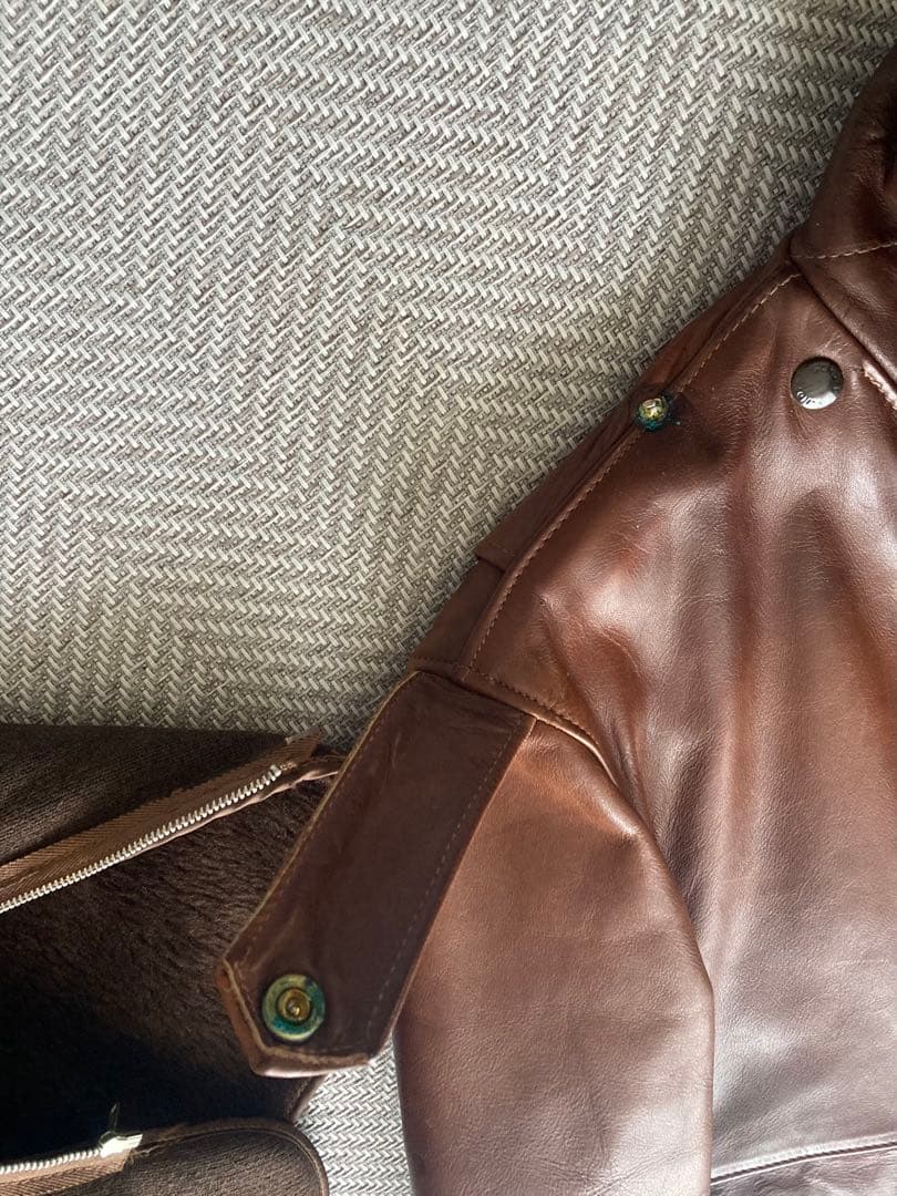 Schott USA 184SM ボア レザージャケット ヴィンテージ