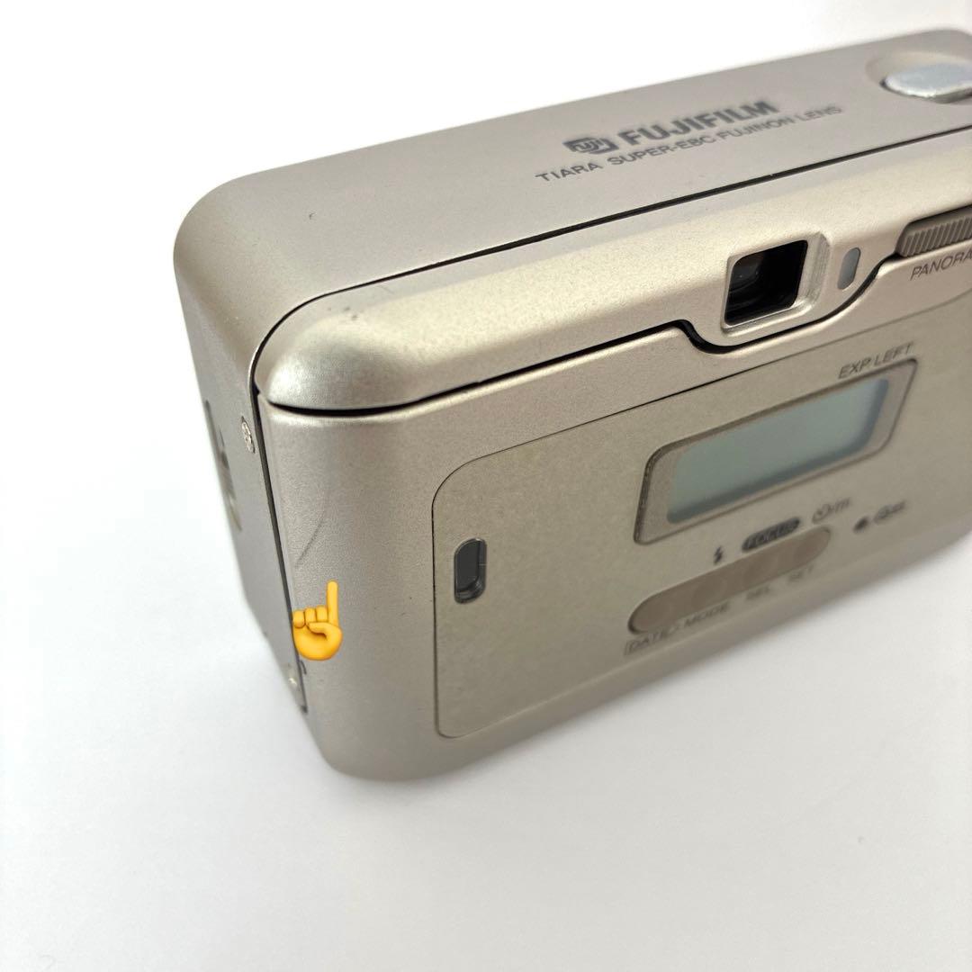 ティアラ FUJIFILM TIARA II フィルムカメラ【中古】