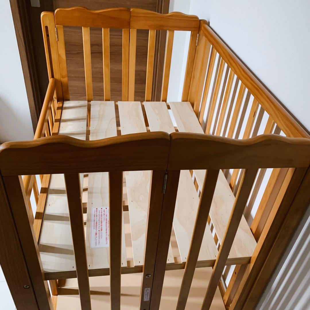 【❤️送料込み❤️】大和屋 折りたたみミニベビーベッド⭐︎