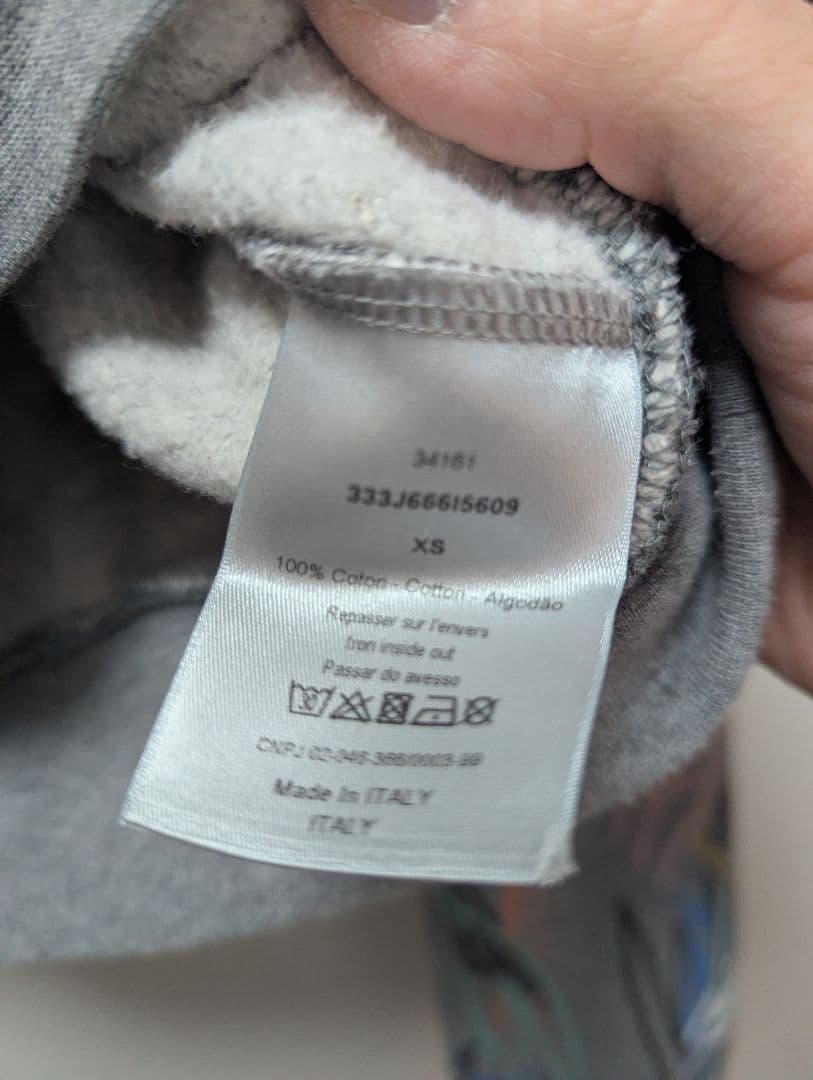 Dior homme 15ss ペインタースウェット コレクション