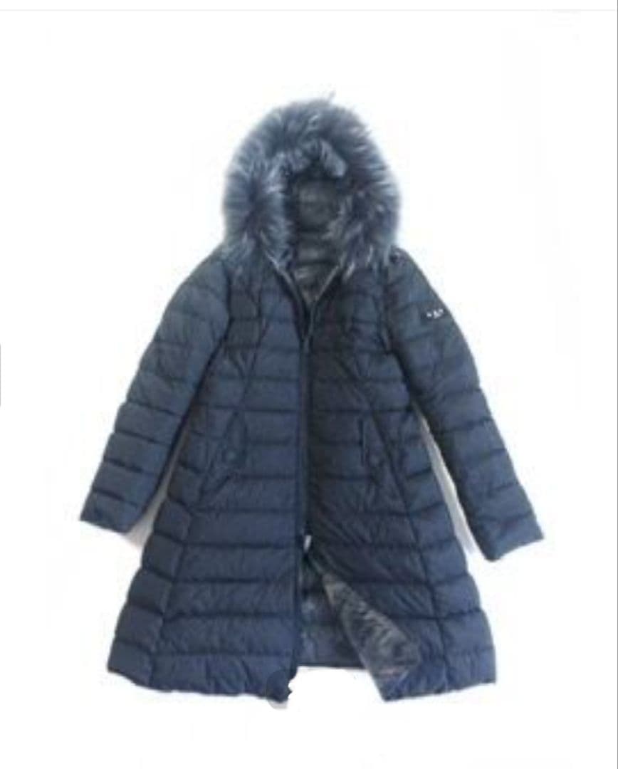 ゆず　美品　TATRAS　リバーシブル　2way ダウンコート