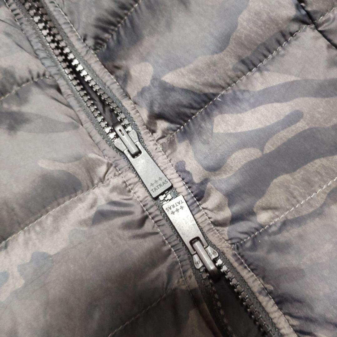 ゆず　美品　TATRAS　リバーシブル　2way ダウンコート