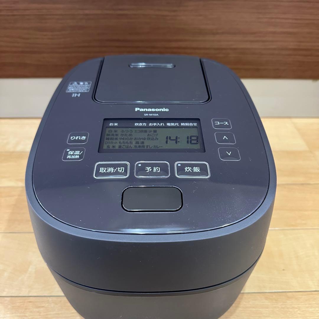 未使用 Panasonic SR-M10A-T 炊飯器