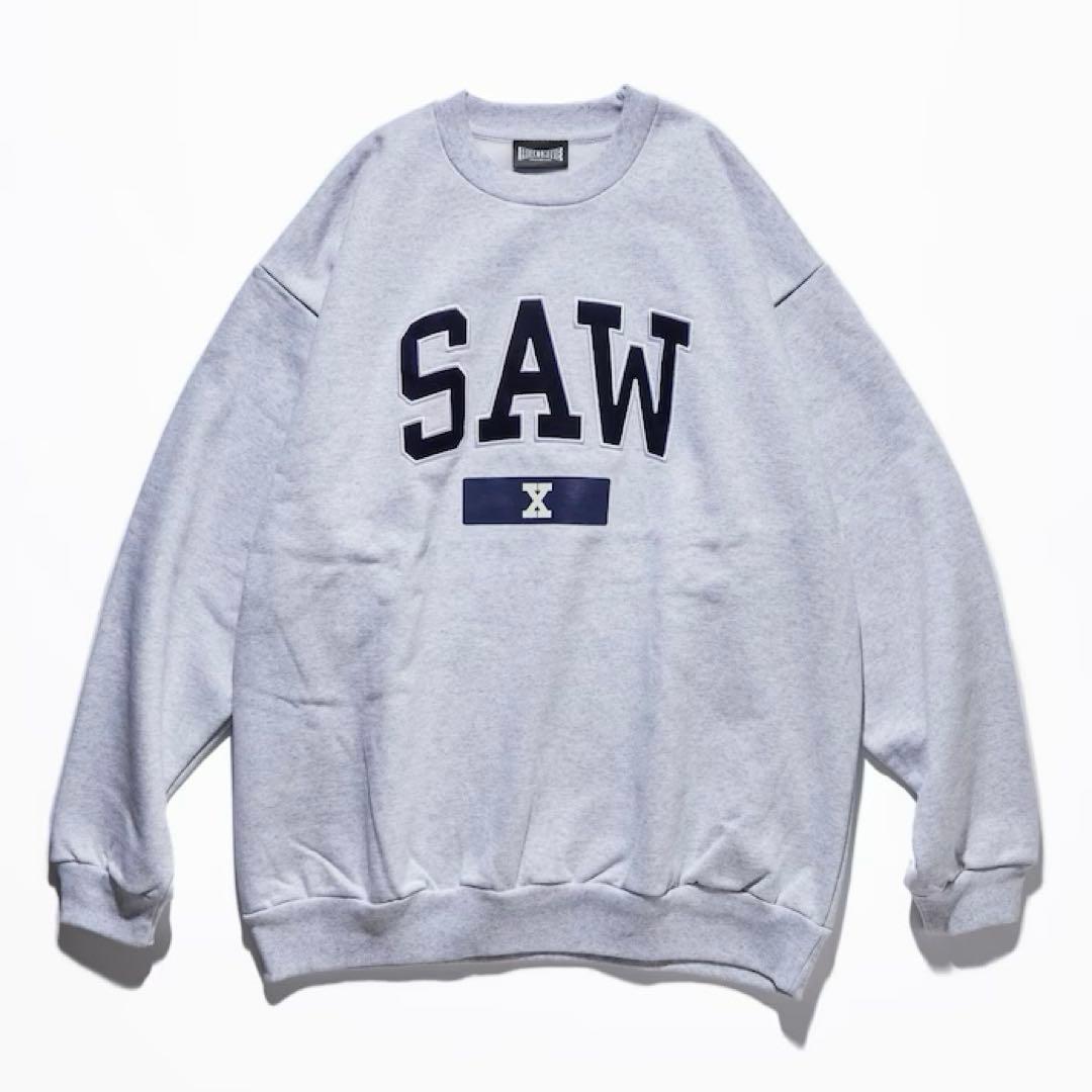 ソウ SAW X CREW SWEAT スウェット Lサイズ