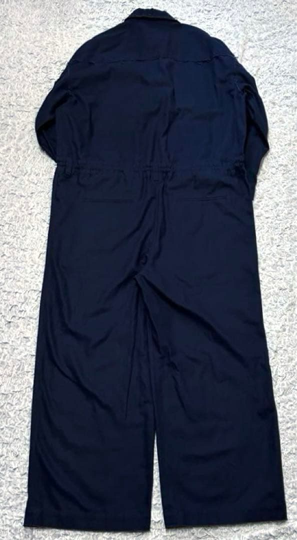 【美品】希少 MAISON SPECIAL カットオフ ジャンプスーツ ネイビー