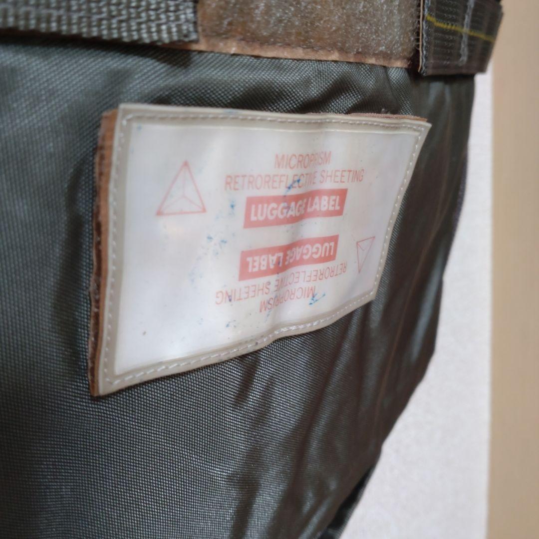ヴィテージLUGGAGE LABEL山口タグミニタリーメッシュプルオーバーベスト