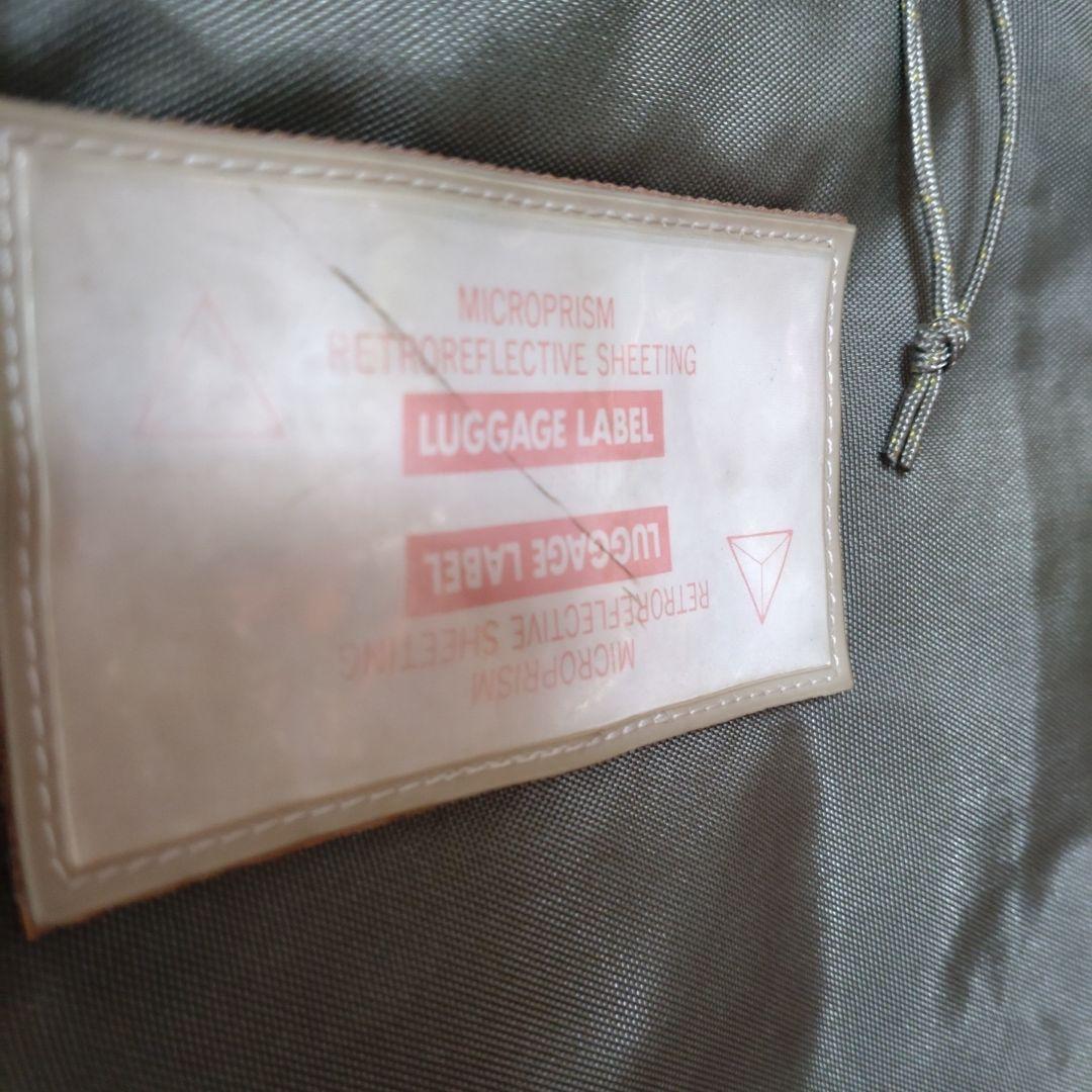 ヴィテージLUGGAGE LABEL山口タグミニタリーメッシュプルオーバーベスト