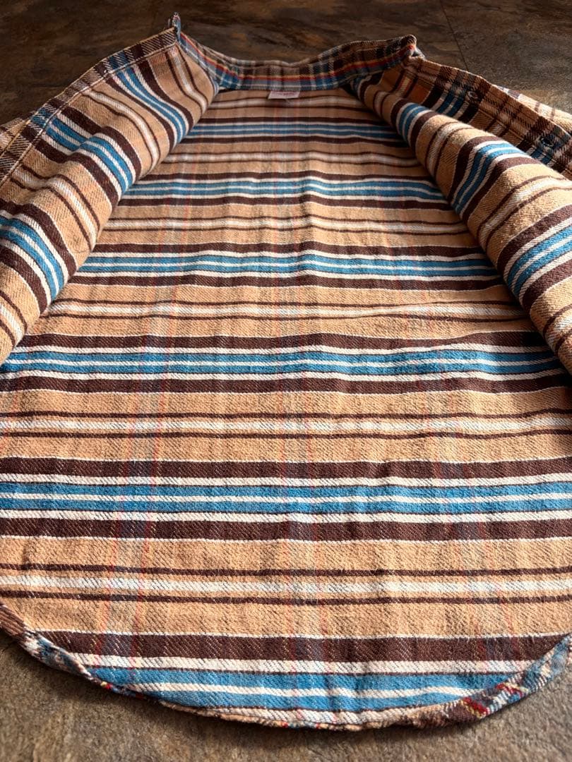 70s BIGMAC ビッグマック ヘビーネルシャツ 好配色 フランネル