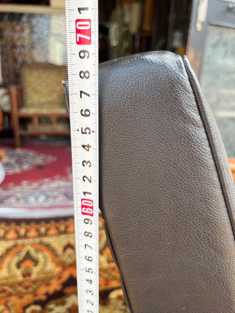 カリモク 60Kチェア シングルソファ アームインテリア 昭和レトロ ビンテージ