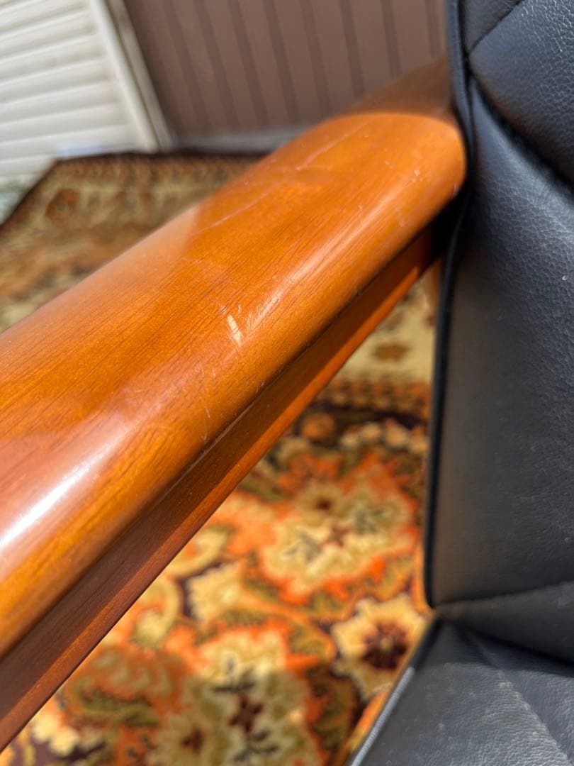 カリモク 60Kチェア シングルソファ アームインテリア 昭和レトロ ビンテージ