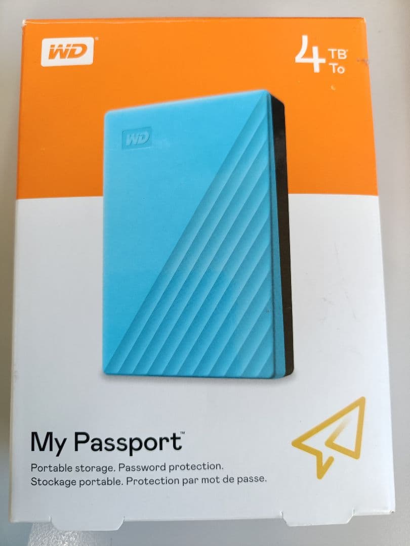 WD My Passport 4TB 青