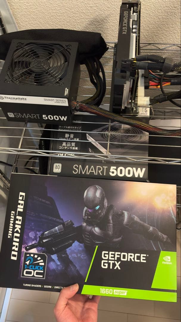 ち*あ様 外付けグラフィックボード GPU セット　玄人志向 gtx 1660s