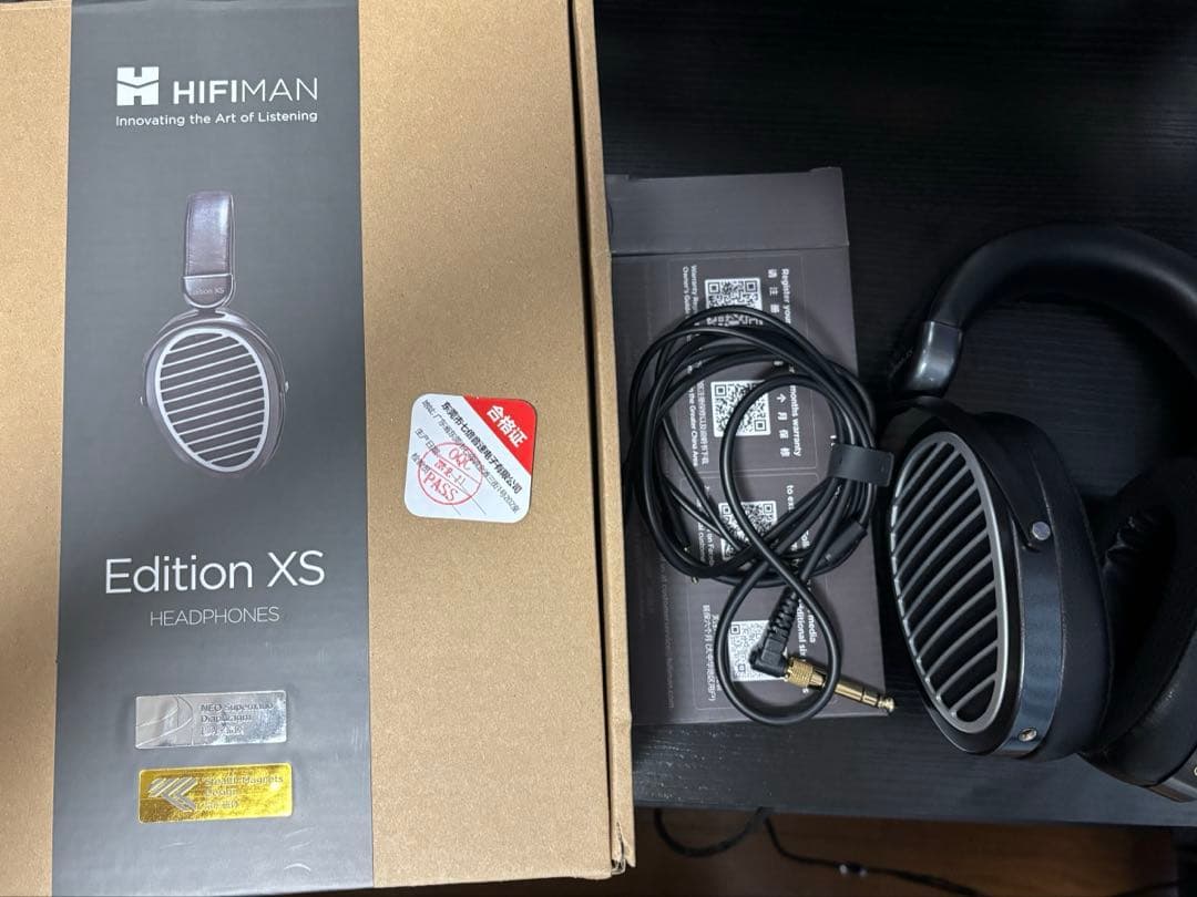 HiFiMAN平面磁界駆動型　Edition XS バランスケーブルつき