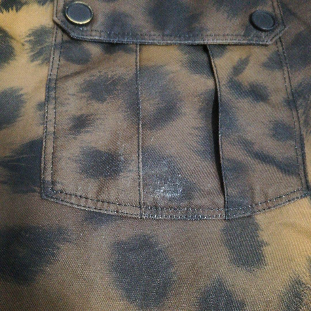 VOLCOM メンズ スノボウェア スノーボード 豹柄迷彩 ジャケット ボルコム