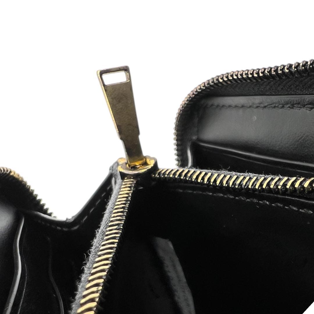 ポッキー　BOTTEGA VENETA カセット 黒 長財布 ★RFID付