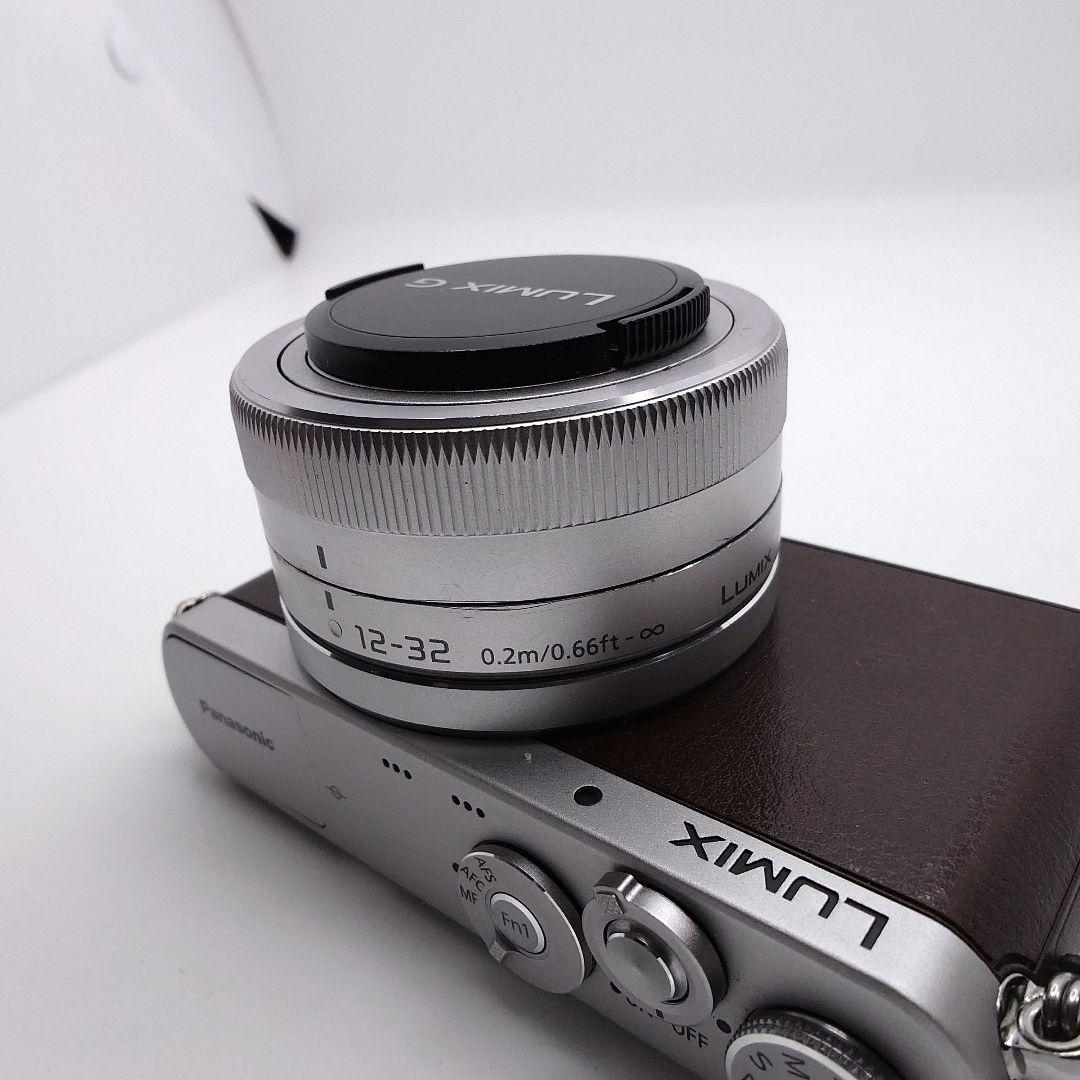 美品／ショット数1877回 Panasonic LUMIX GM1S ブラウン