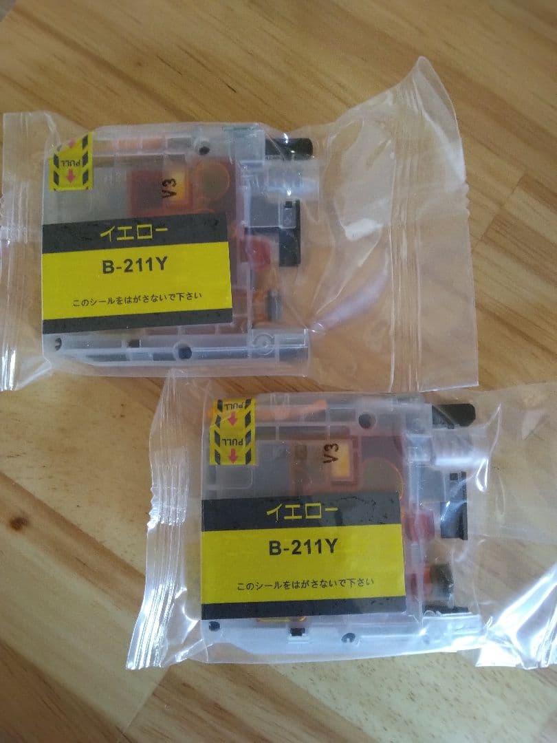 B-211M マゼンタ & B-211Y イエロー インクカートリッジセット