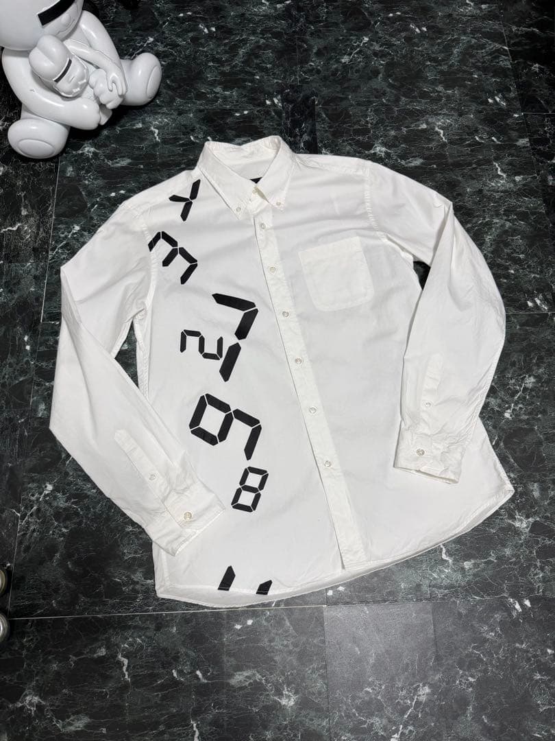 SOPHNET. x 宮島達男 TIME WATERFALL B.D SHIRT