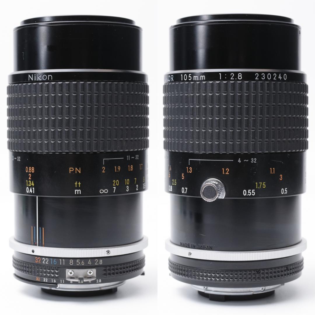 レンズ(単焦点) Nikon Ai-S Micro-NIKKOR 105mm F2.8