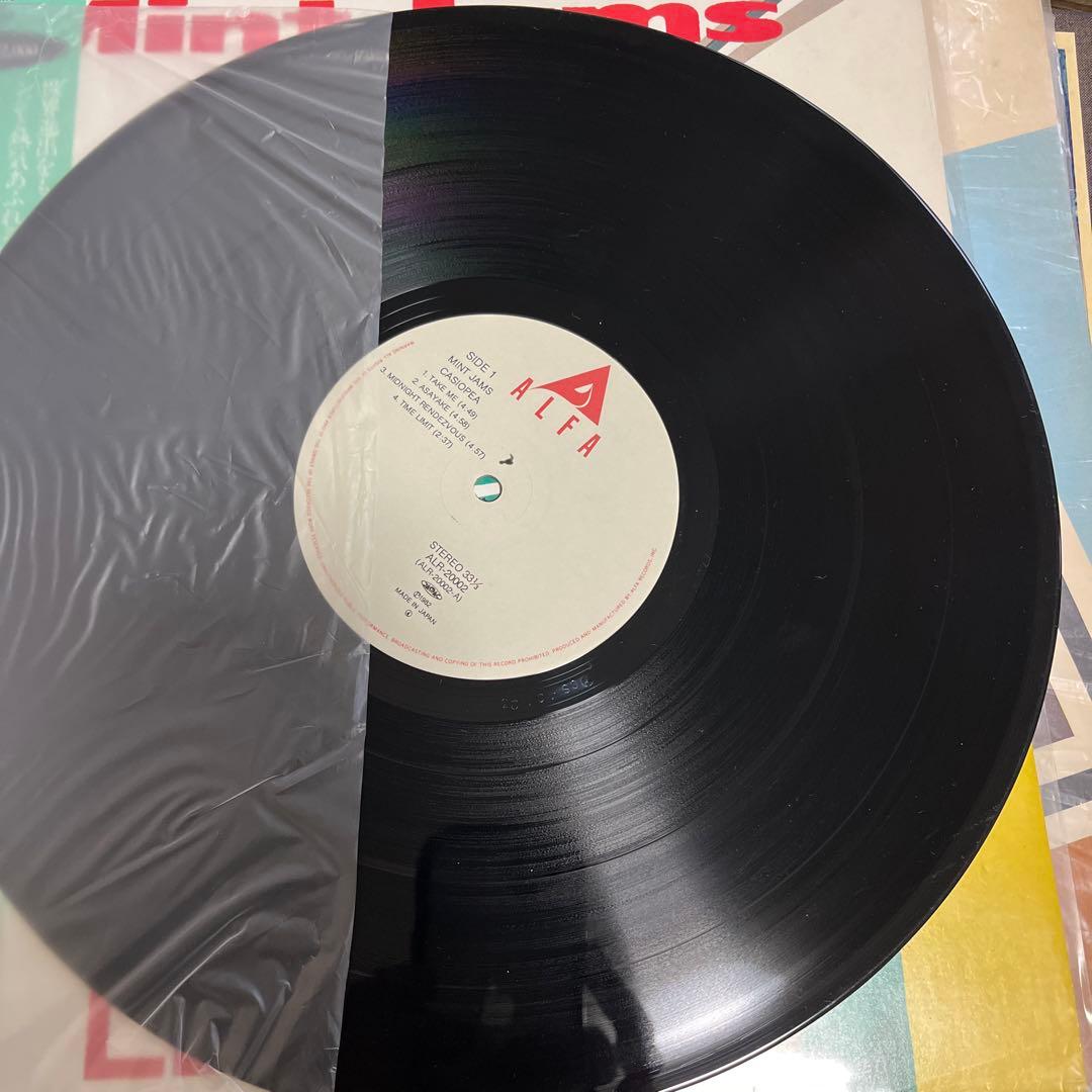 【LP/帯付】カシオペア　ミントジャムス　レコード