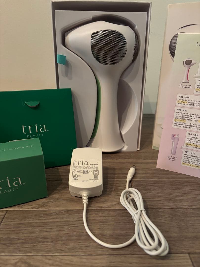 ほぼ新品tria 家庭用レーザー脱毛器