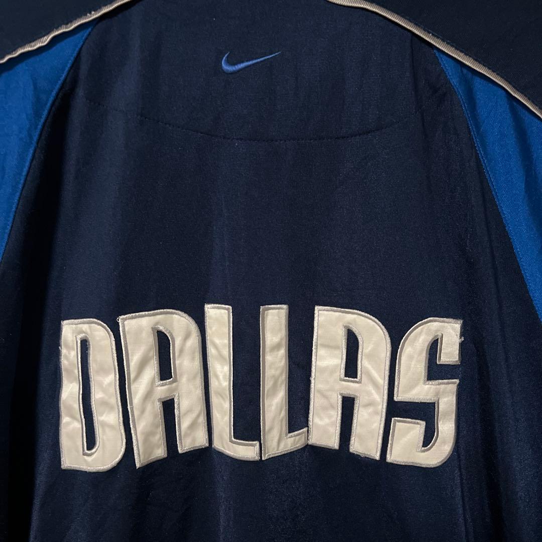 NIKE NBA マーベリックス　ウォームアップジャケット　XXL 刺繍　光沢