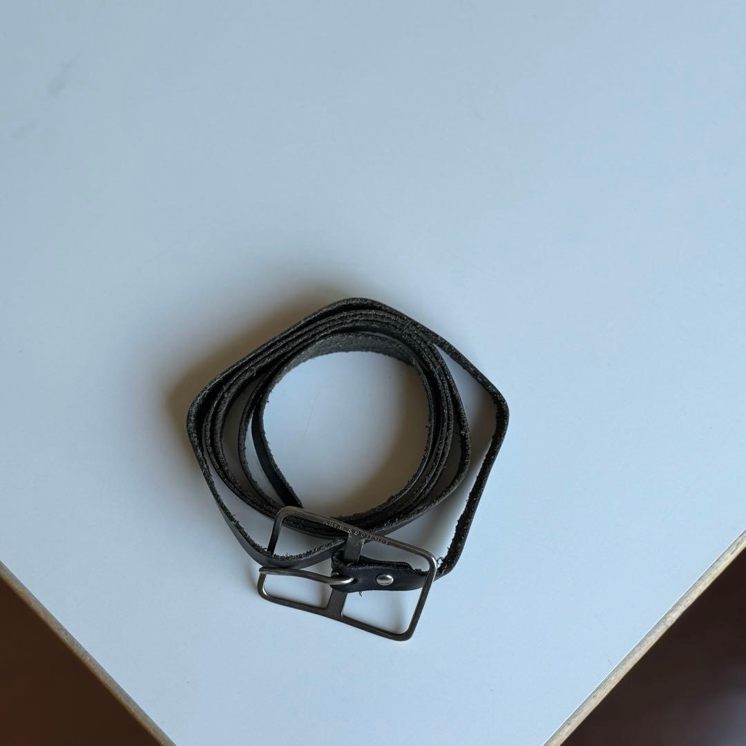 arts&science thin buckle belt S ベルト